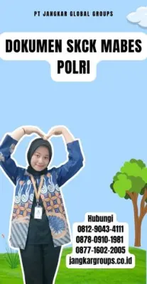 Jasa Pengurusan Dokumen SKCK Mabes Polri Resmi Di Kecamatan Siompu Kabupaten Buton Selatan