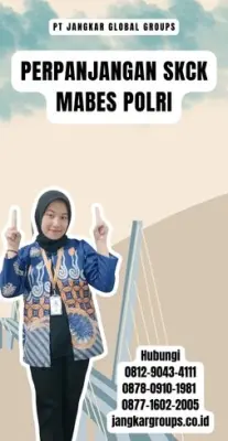 Perpanjangan SKCK Mabes Polri Terpercaya Di Kecamatan Sukajadi Kota Bandung